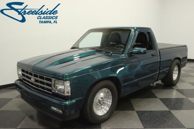 1989 Chevrolet S-10 Pro-Street 0 Dark Emerald Pearl metallic Pickup Truck 350 V8 1989 Chevrolet S-10 Pro-Street