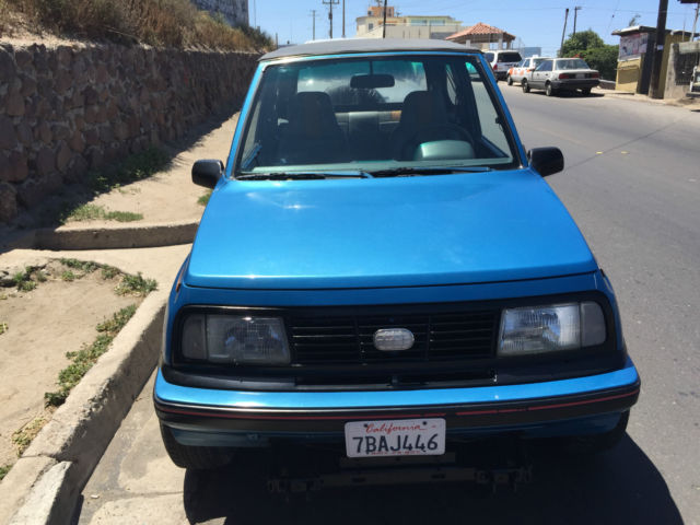 1989 Chevrolet Tracker Base Sport Utility 2-Door 1.6L 1989 Chevrolet Tracker