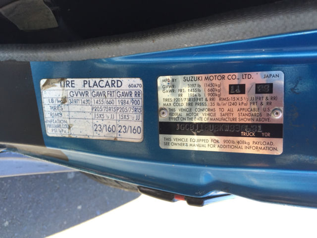 1989 Chevrolet Tracker - photo 5