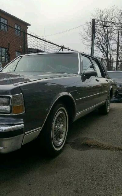 1989 Chevy Caprice Brougham LS 1989 Chevrolet Caprice Braougham LS