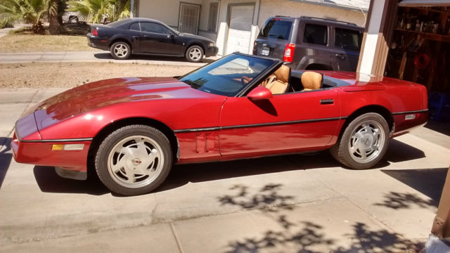 1989 Chevy Corvette Convertible 1989 Chevrolet Corvette