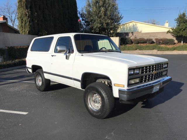 1989 Chevrolet Blazer Silverado