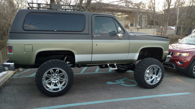1989 Chevrolet Blazer Silverado Pacakage