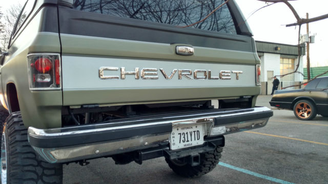 1989 Chevrolet Blazer Silverado Pacakage - photo 3