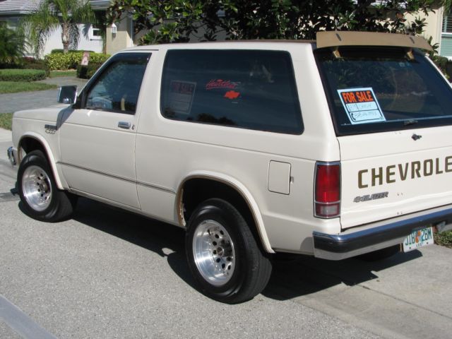 1989 Chevy S-10 Blazer Fully Restored/Customized 1989 Chevrolet S-10 2 door 2 seat SUV