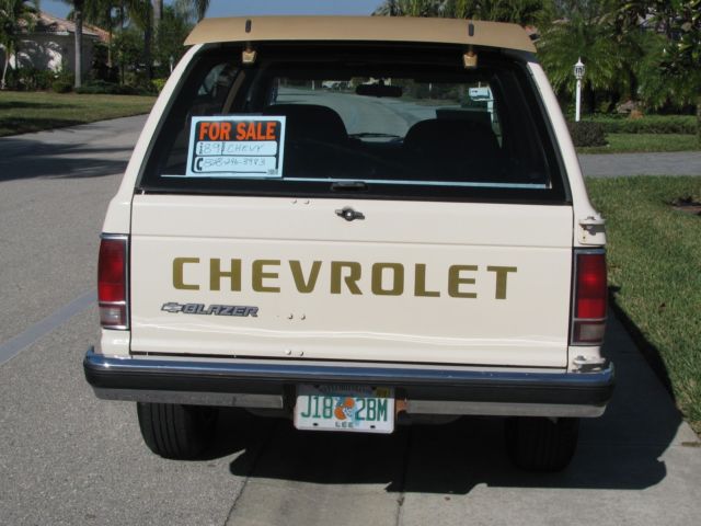 1989 Chevrolet S-10 2 door 2 seat SUV - photo 3