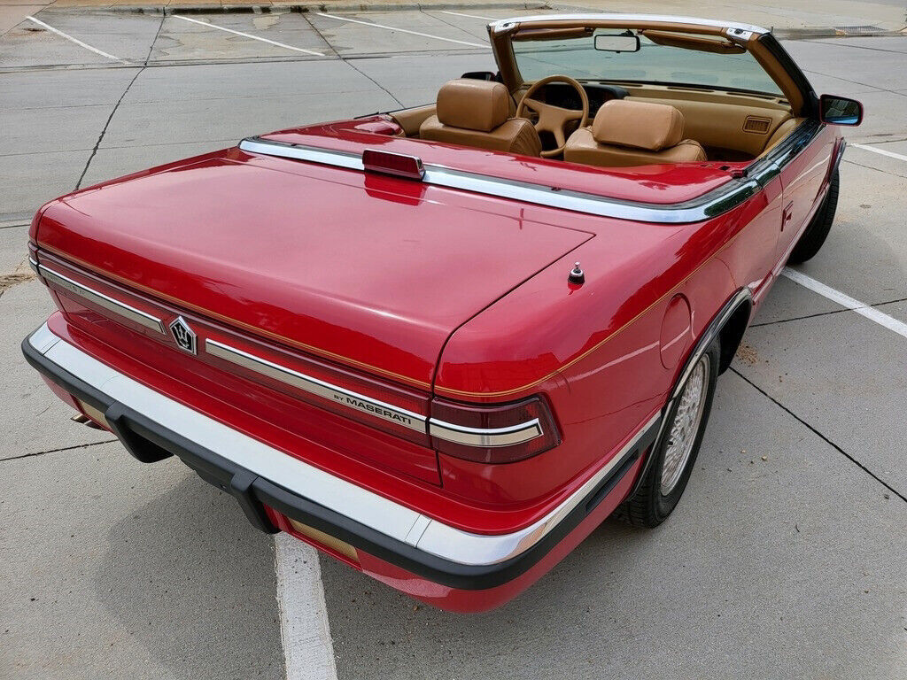 1989 Chrysler Town & Country Turbo 2dr Convertible by Maserati - photo 4