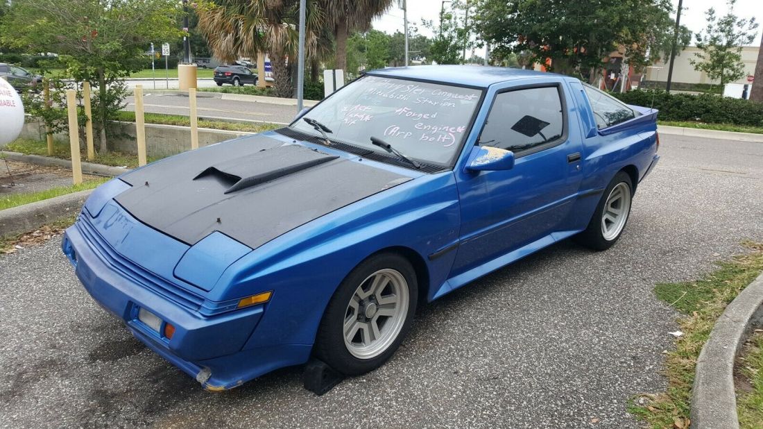 1989 CHRYSLER DODGE CONQUEST 2.6 TSI Mitsubishi Starion - CLEARWATER FL , USA 1989 Chrysler Conquest TSI