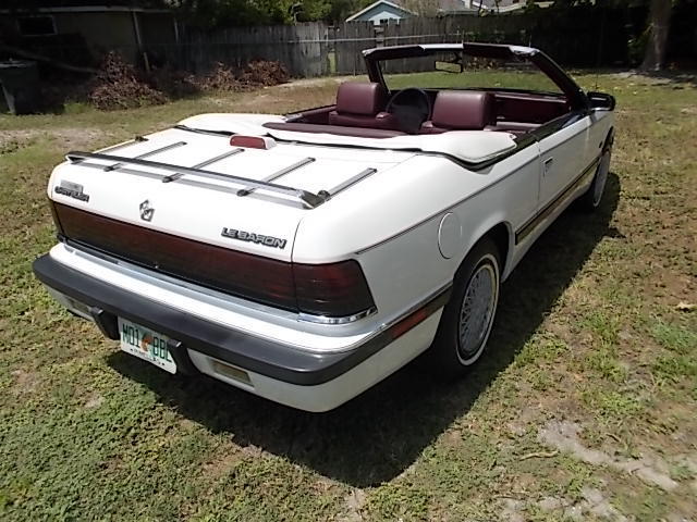 1989 Chrysler LeBaron Conv - photo 3