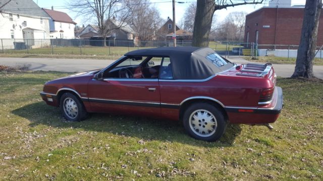 1989 Chrysler LeBaron Convertible 1989 Chrysler LeBaron