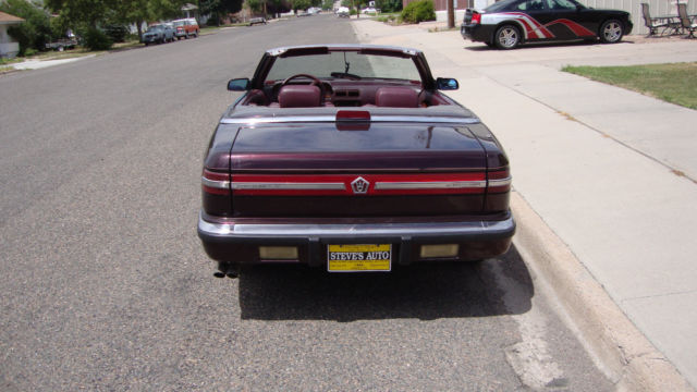 1989 Chrysler Maserati Convertible Maserati - photo 4