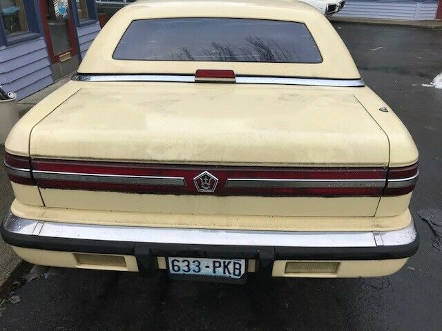 1989 Chrysler TC by Maserati 2dr Convertible 1989 Chrysler Maserati TC Convertable