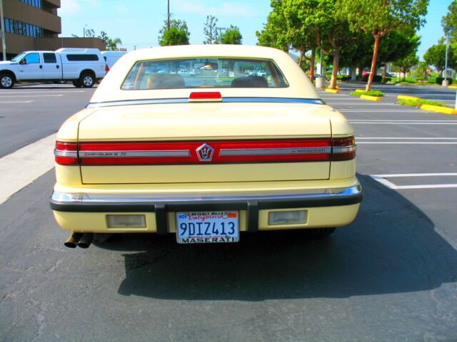 1989 Chrysler TC Maserati Hardtop Convertible ULTRA LOW 8,000 ORIGINAL MILES - photo 11