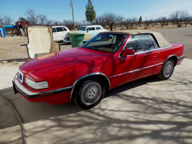 1989 Chrysler Other TC Maserati - photo 8