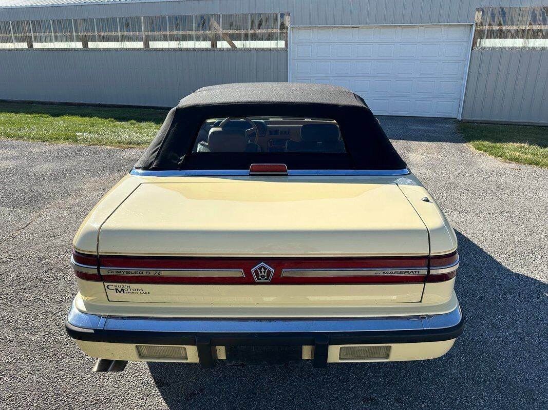 1989 Chrysler TC by Maserati Convertible - photo 12