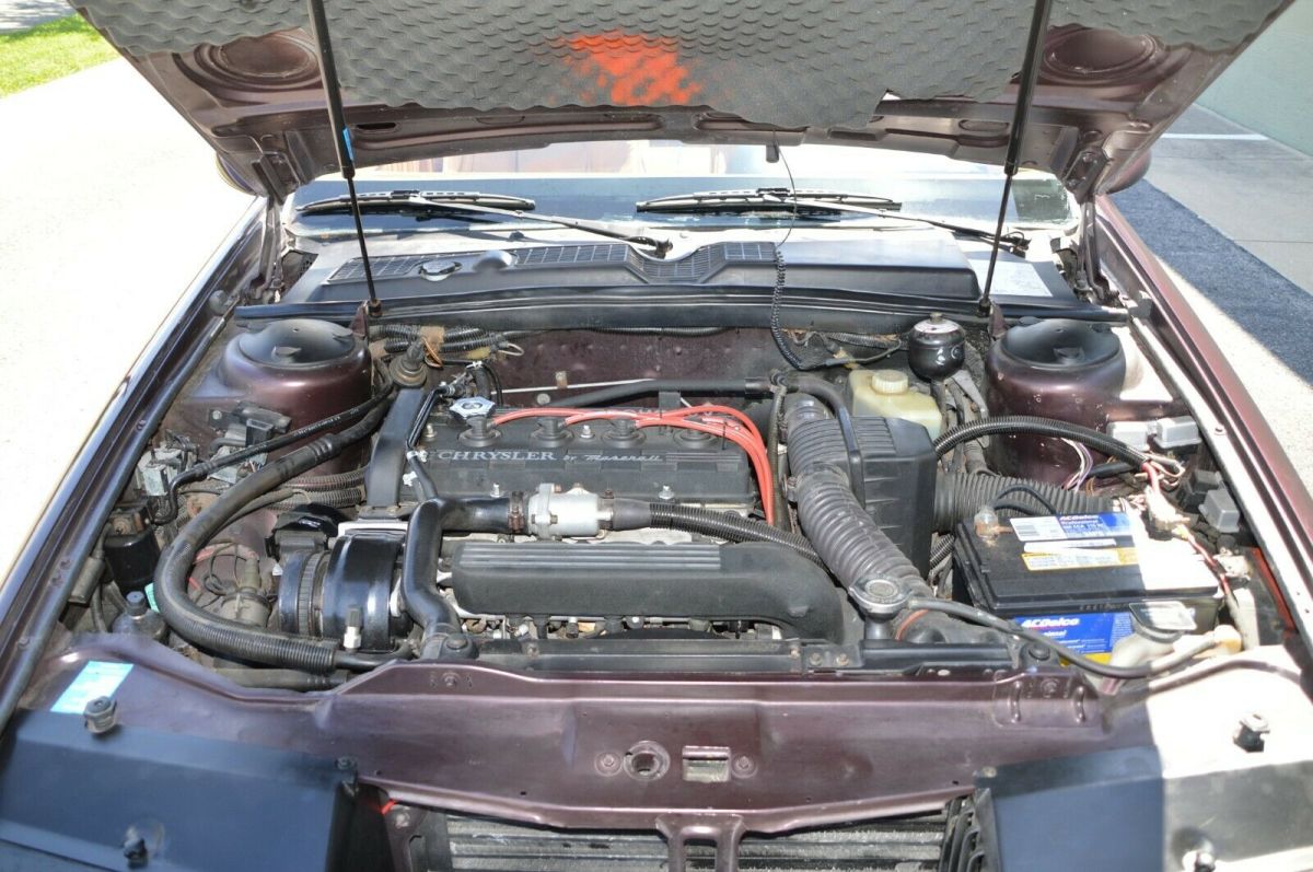 1989 Chrysler TC Maserati - photo 12