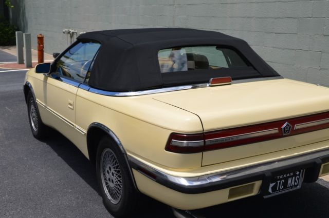 1989 Chrysler TC TC BY MASERATI - photo 6