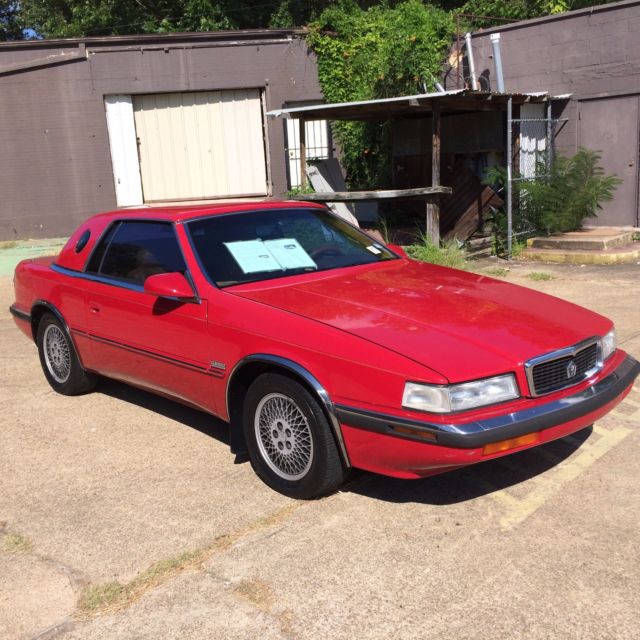 1989 Chrysler TC by Maserati only 71K Original miles luxury lebaron 1989 Maserati Other
