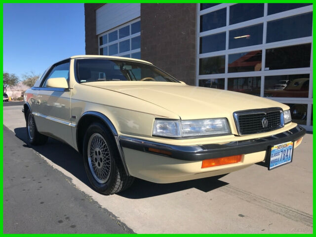 1989 Chrysler TC by Maserati Turbo 1989 Chrysler TC by Maserati Turbo