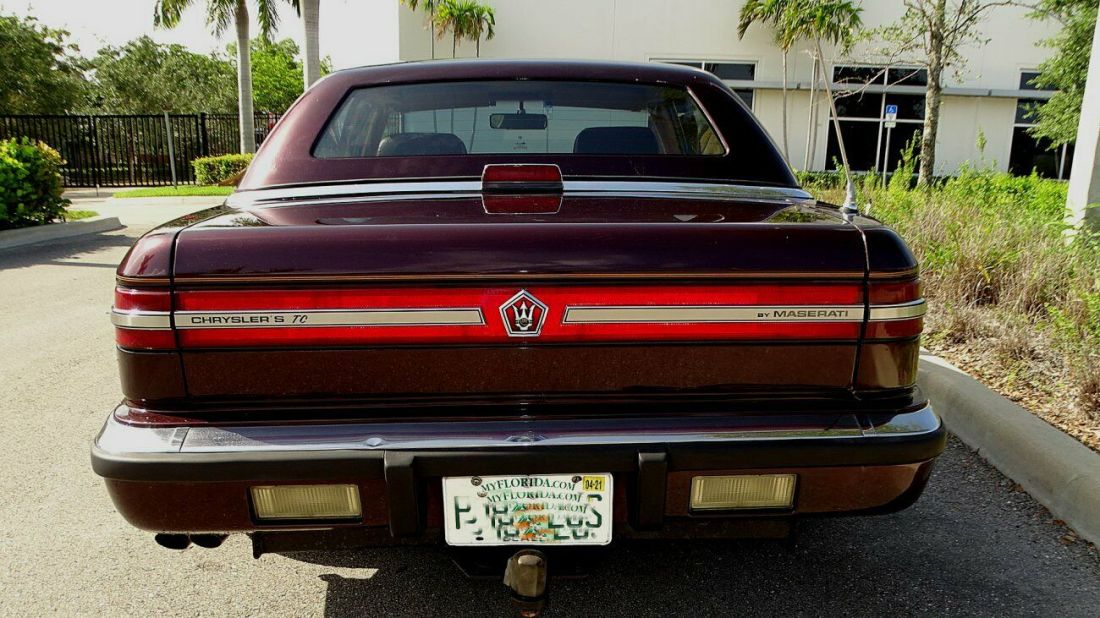 1989 Chrysler TC Maserati MASERATI - photo 10