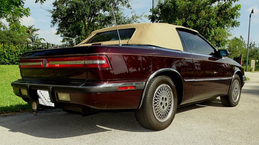 1989 Chrysler TC Maserati MASERATI - photo 7