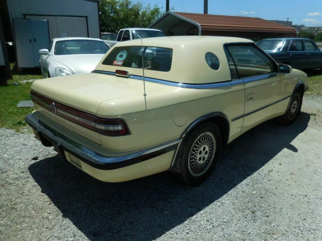 1989 Chrysler TC Turbo 2dr Convertible - photo 4