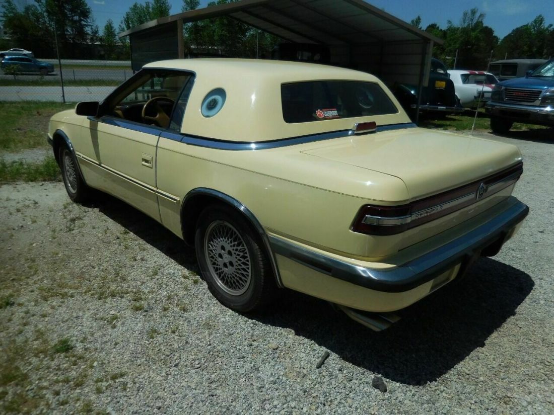 1989 Chrysler TC Turbo 2dr Convertible - photo 6