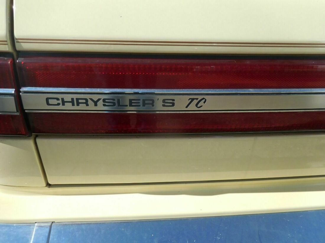 1989 Chrysler TC Turbo 2dr Convertible - photo 8
