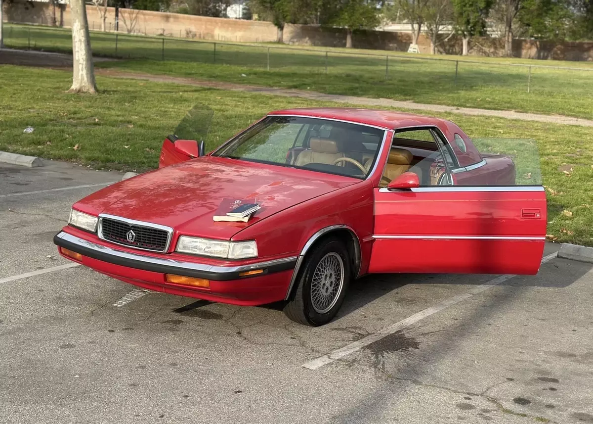 1989 Chrysler TC Maserati Convertible Red BY MASERATI 1989 Chrysler TC Maserati BY MASERATI