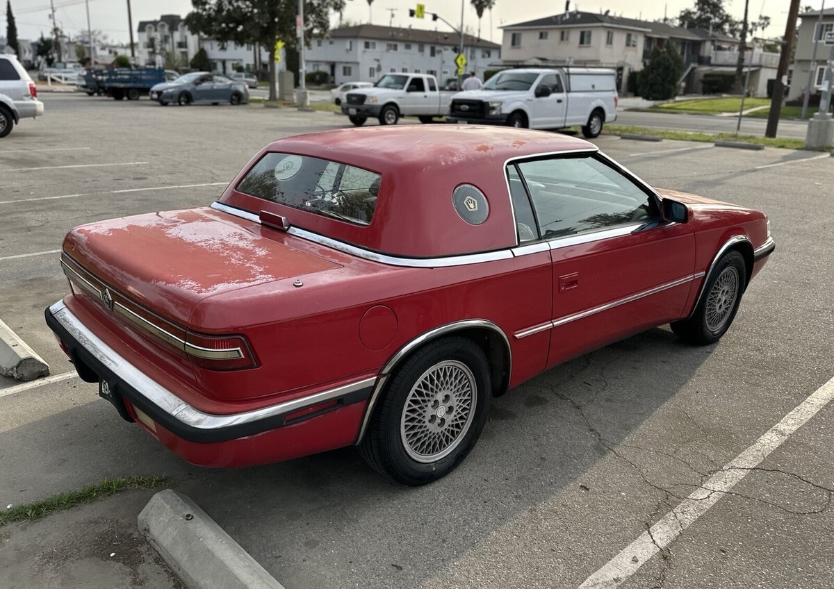 1989 Chrysler TC Maserati BY MASERATI - photo 9