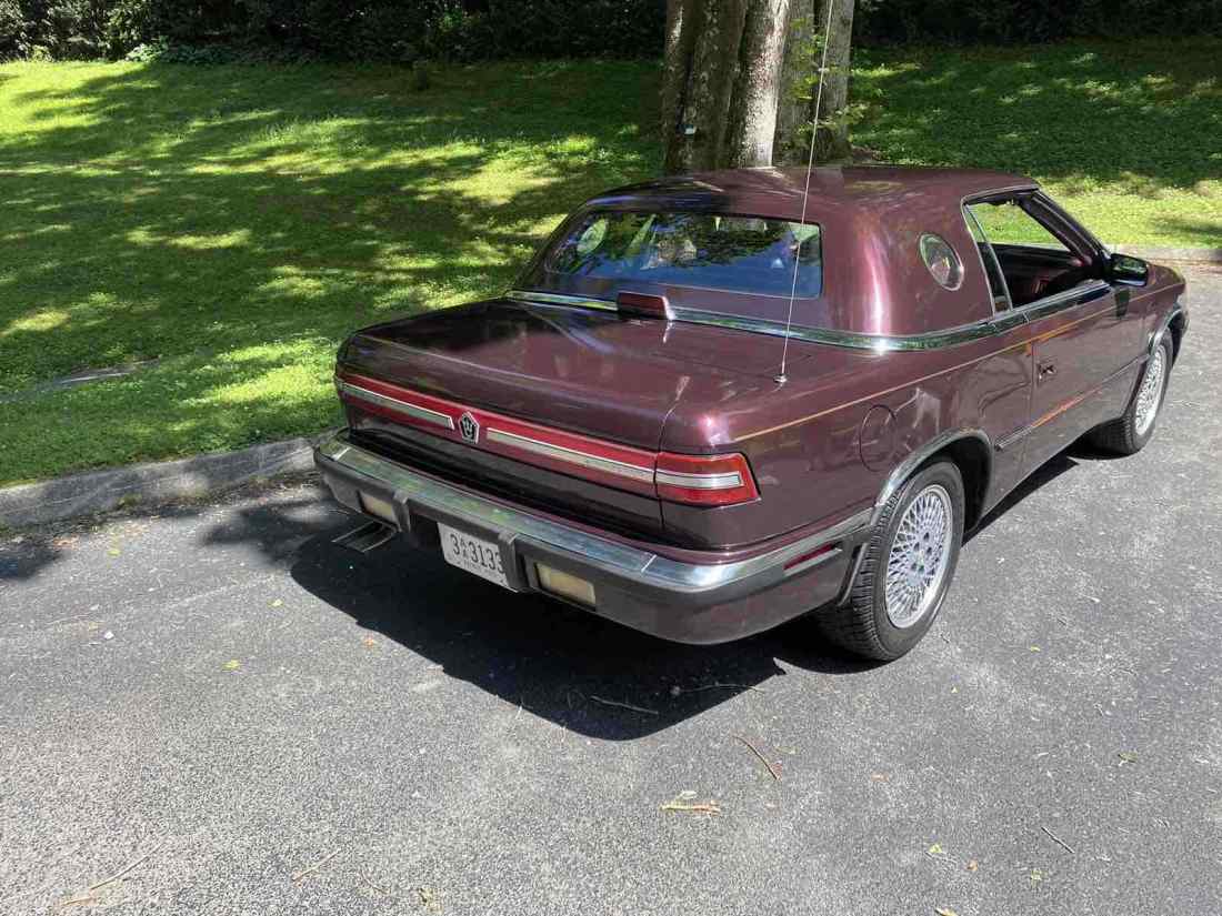 1989 Chrysler TC Maserati BY MASERATI - photo 8