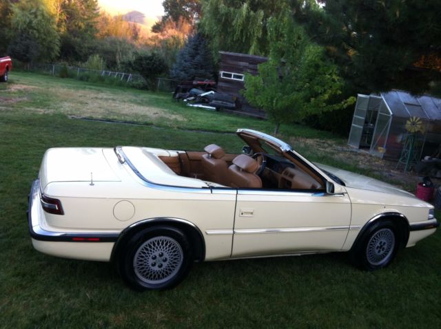 1989 Chrysler TC MASERATI 2 DOOR  CONVERTIBLE - photo 3