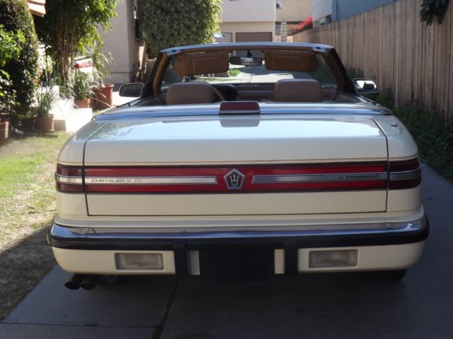 1989 Chrysler Other Maserati TC - photo 3
