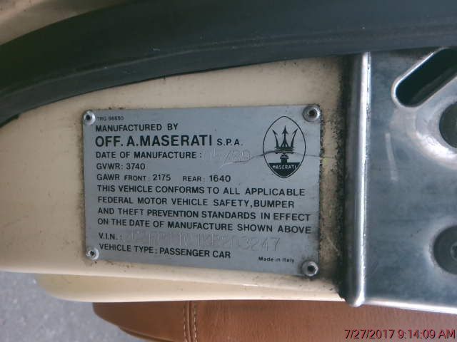 1989 Chrysler TC Maserati - photo 13