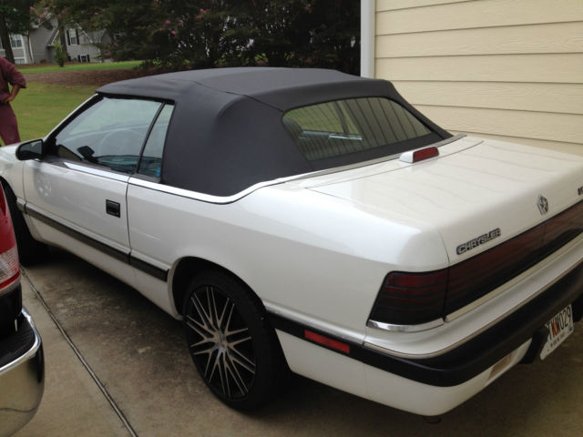1989 Chrysler LeBaron Convertible 2 door - photo 8
