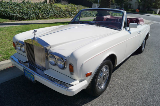 1989 Rolls-Royce Corniche CONVERTIBLE WITH 64K ORIGINAL MILES!