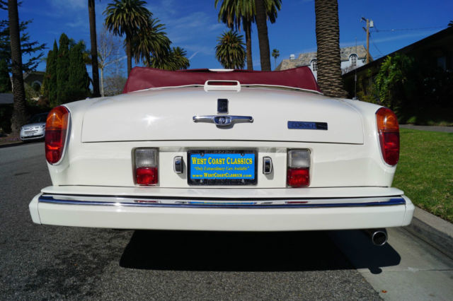 1989 Rolls-Royce Corniche CONVERTIBLE WITH 64K ORIGINAL MILES! - photo 10