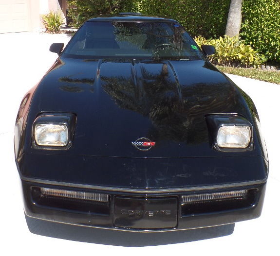 1989 CORVETTE BLACK COUPE-2ND GLASS ROOF-GRAY LEATHER SEATS-2 OWNERS-LOW MILEAGE 1989 Chevrolet Corvette