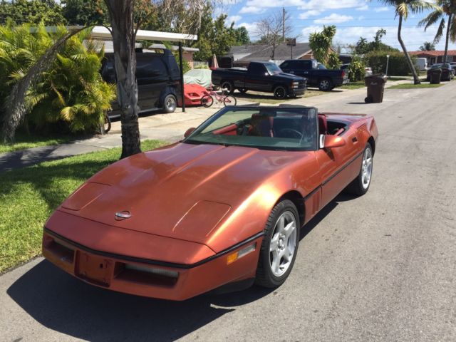1989 corvette convert. with hardtop, $1 NO RESERVE 1989 Chevrolet Corvette