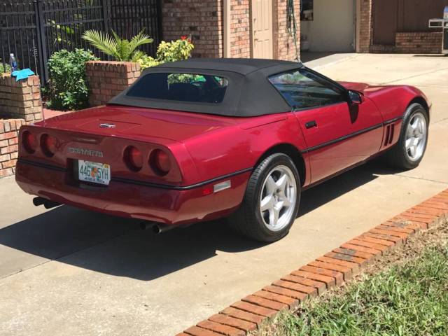 1989 CORVETTE CONVERTIBLE LOW MILES SHOW QUALITY PERFORMANCE UPGRADES 1989 Chevrolet Corvette