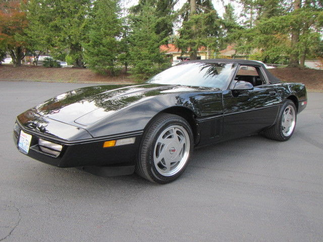 1989 CORVETTE,ONLY 4,846 ACTUAL MILES, ONE OWNER 1989 Chevrolet Corvette CONVERTIBLE