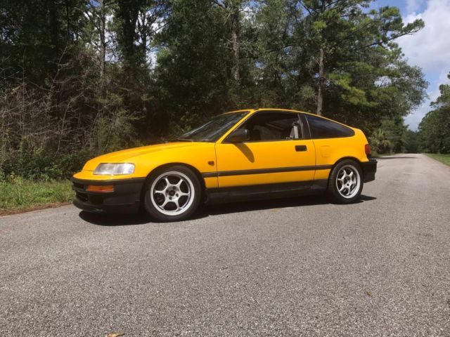 1989 CRX Si - B16a - JDM SiR front 1989 Honda CRX