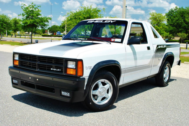 1989 Dodge Dakota Shelby Edition One Owner Verified Low Miles Show Ready 1989 Dodge Dakota Shelby Edition Only 25,307 Actual Miles Show Truck