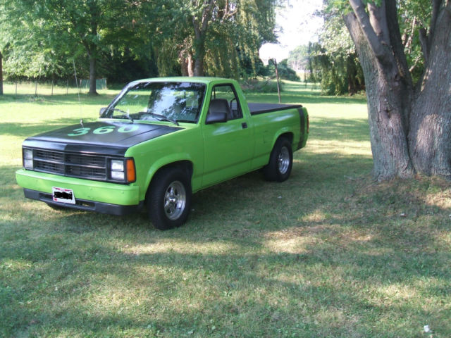 1989 Dodge Dakota V8 Roller! Set up for small block Mopar-318 340 360 Magnum! RT 1989 Dodge Dakota
