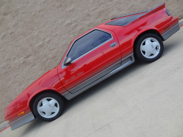1989 Dodge Daytona Shelby Turbo Carrol Z Ultimate 5 speed 2.2 RARE 1989 Dodge Daytona 2 door Coupe