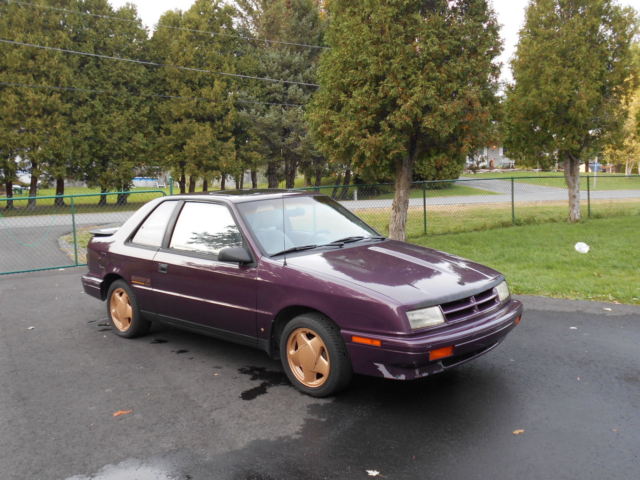 1989 Dodge Shadow ES 1989 Dodge Shadow ES Turbo