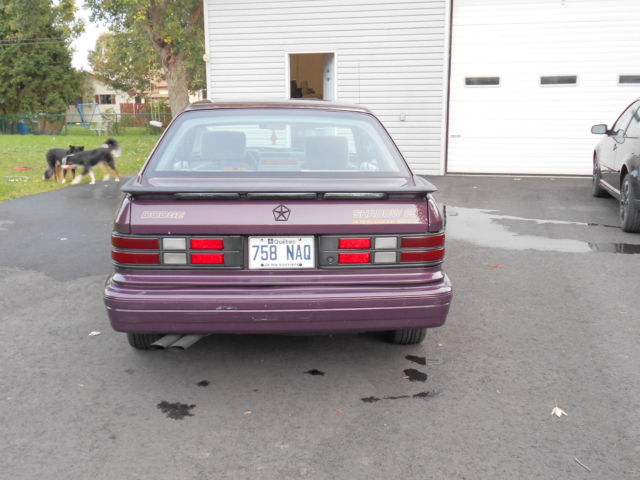 1989 Dodge Shadow ES Turbo - photo 5