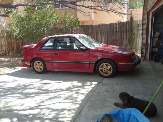 1989 dodge shelby csx shadow 1989 Dodge Shadow shelby csx