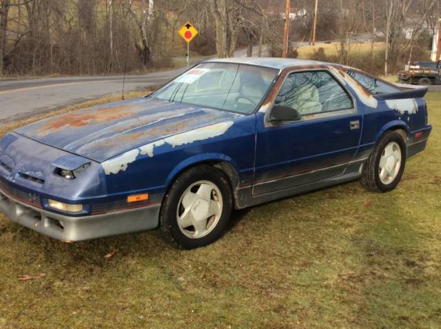 1989 dodge shelby daytona turbocharged 4 cylinder engine with 5 speed tranny 1989 Dodge Daytona shelby