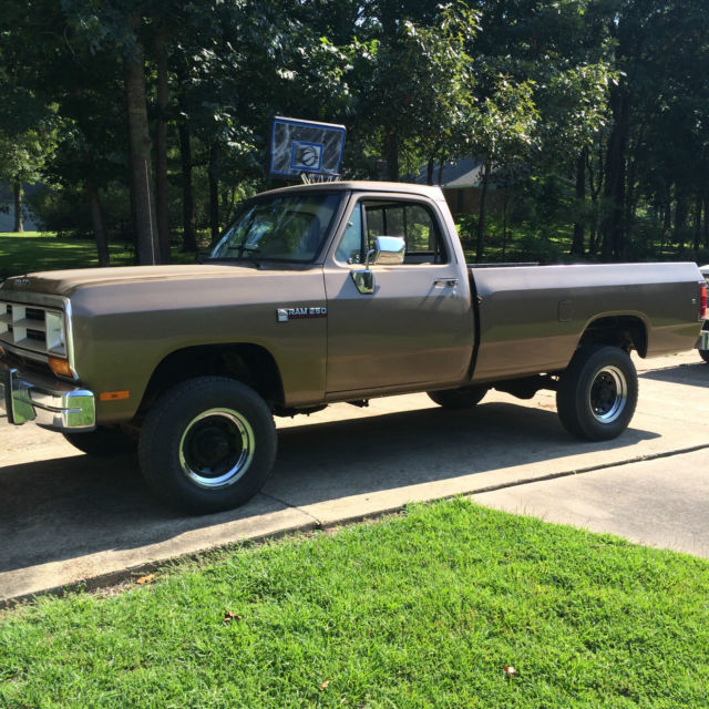 1989 Dodge W250 Base Standard Cab Pickup 2-Door 5.9L 1989 Dodge Other Pickups